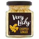 Very Lazy Chopped Ginger 190g jar - best before 01/26-may comes with a slightly damaged label-(ref E88)
