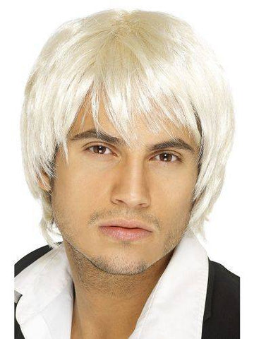 Boy Band Wig Blonde - Condition: New/Box Opened - (REF TT-20)