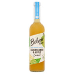 Belvoir Farm No Added Sugar Apple & Elderflower Cordial 500ml- best before 08/25- dirty label