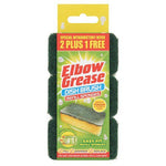 Elbow Grease Dish Brush Refill Sponges 3 Pack
