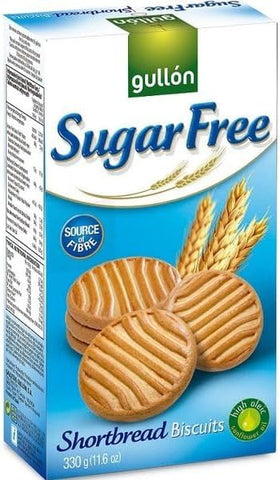 Gullon Sugar Free Shortbread Biscuits 330g best before 1/26