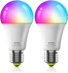 GRIFEMA E27 Smart Bulb, Colour Changing 2 Pack, GD1003-2 [Energy Class G]- new