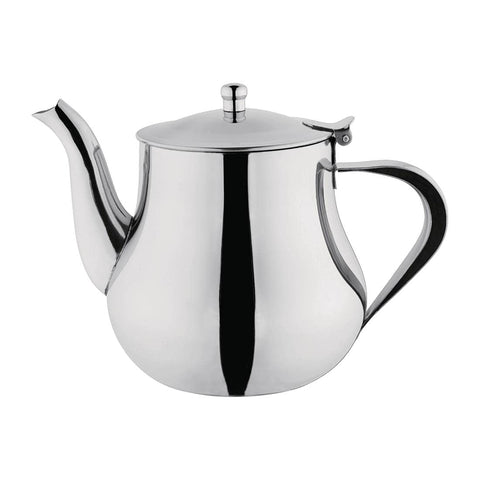 Olympia Arabian Tea Pot Stainless Steel 35Oz 1L Infuser for Better Experience- new but open scruffy box