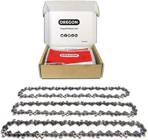 Oregon 3-Pack Chainsaw Chain (91P040X3), New but 1 bag inside open, scruffy box