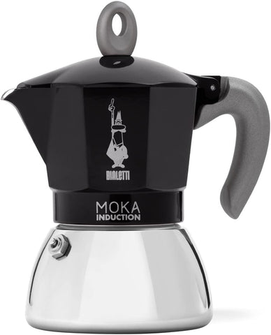 Bialetti New Moka Induction Induction Coffee Pot, 6 Cups, 280 ml, new ,open box