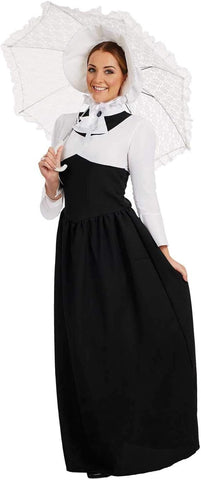 Fun Shack Victorian Costume Women Regency Dress, New, size XXL, open, scruffy packaging