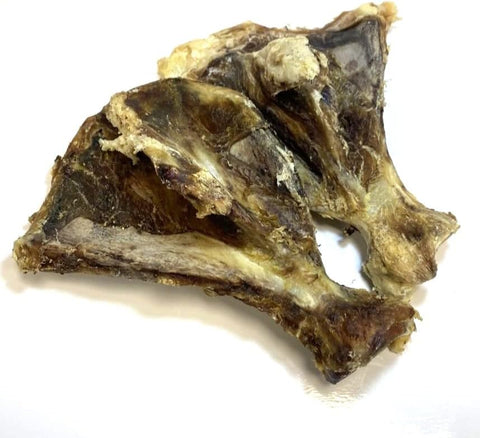 Pig Bones Flat x 5 100% Pork Natural Dog Chews best before 16/11/24