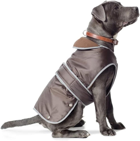 Ancol Muddy Paws All Weather Stormguard Coat Chocolate.Size Small/Medium ( Length 35cm, up to 56cm girth)