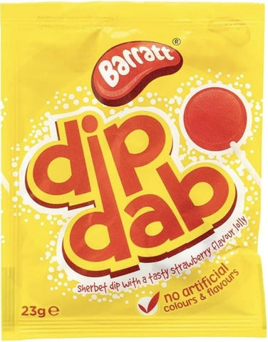 Barratt Sherbet Dip Dabs 23g, best before 09/24