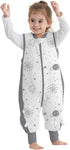 Miracle Baby Sleeping Bag with Legs, 2-3 Years (Gray Starry Sky L) condition new, open, scruffy bag (Ref TT342)