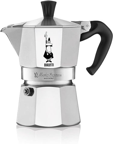 Bialetti Moka Express Aluminium Stovetop Coffee Maker, New but open damaged box