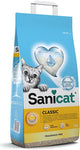 Sanicat Classic Fragrance Free Cat Litter 10L, damaged bag, taped