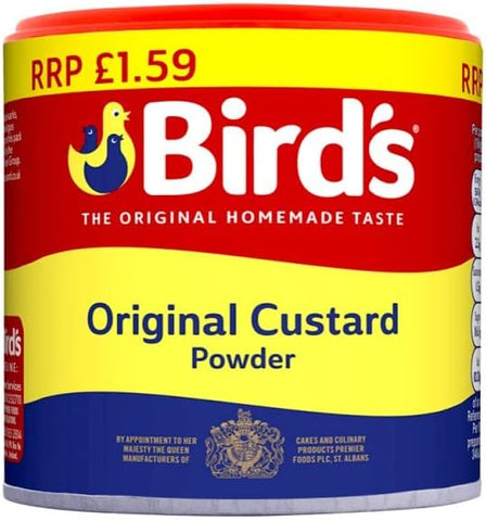 Birds Original Custard Powder 250g, best before 3/26