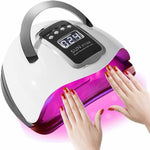 Nail Lamp 280W Gel Nail Lamp Nail Dryer UV Lamps for Gel Nails , used acceptable , some marks and specks of nail varnish