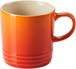 Le Creuset Stoneware Coffee Mug, 350 ml, Volcanic- new but 2 small chips on the edge