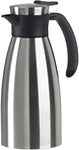 Emsa Vacuum Flask 1 Litre Stainless Steel -Black- new but dust marks and a few little scratches