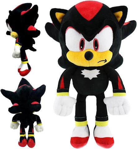 Hilloly Soniic Plush Doll Soft Plush Toy Cartoon Doll Figurine for Boy Girls Kids 30cm- new but missing original packaging