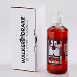 Walker & Drake Salmon Oil for Dogs & Cats 500ml, best before 15/05/25, no dispenser cap, scruffy box