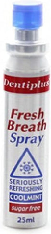 DENTIPLUS Breath Fresh COOLMINT Spray 25ML, expiry date 03/28