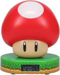 Super Mario Brothers Mushroom Digital Alarm Clock -used- very good, no instruction, open scruffy box