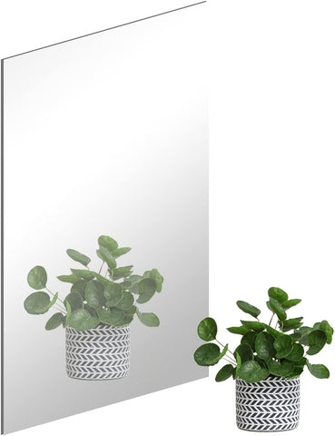 DRERIO 40×30cm Self Adhesive Acrylic Mirror, condition new but no adhesive, no box