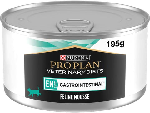 Purina PRO PLAN VETERINARY DIETS EN Gastrointestinal Wet Cat Food 195g, best before 01/26