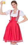 AspireBloom Women Oktoberfest Costume 2pcs Pieces, size M, condition new but open box