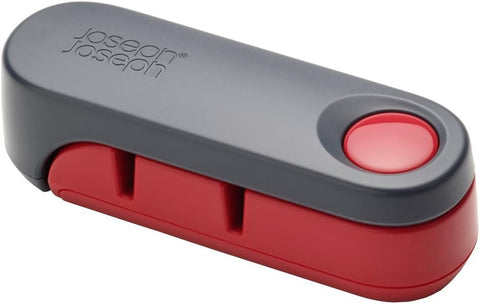 Joseph Joseph Rota Folding Manual Knife Sharpener- Red- new but broken packaging