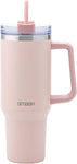 Smash 1.25L Dual Wall Stainless Steel Tumbler with Handle and Straw - Dusty Pink New but scruffy packaging