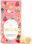 Love Cocoa Strawberry & Cream Chocolate Truffles 150g, best before 09/24