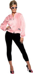 Smiffys Grease Pink Ladies Jacket for Women, size M, New but open, scruffy packaging