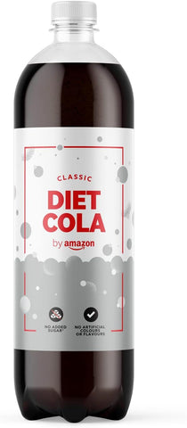 by Amazon Diet Cola, 2L- best before 04/24- slight dirty bottle