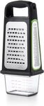 OXO Good Grips Box Grater With Removable Zester, Black -New but scruffy packaging