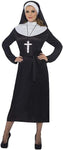 Smiffys Nun Costume size L, used acceptable condition (ref tt142)