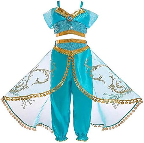 Atorcher Jasmine Princess Costume, Girls' size 8-9 years (140cm), condition new, no original packgaing