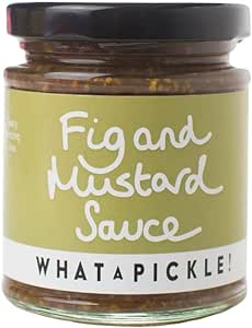 What A Pickle - Fig and Mustard Sauce 180g, best before 01/25 (Ref E217)