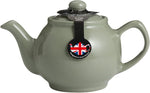 Price & Kensington 45 cl, 2 Cup Teapot, Sage Green, condition new, open box