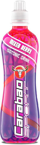 Carabao Sport Energy Drink Mixed Berry 500ml, best before 05/24
