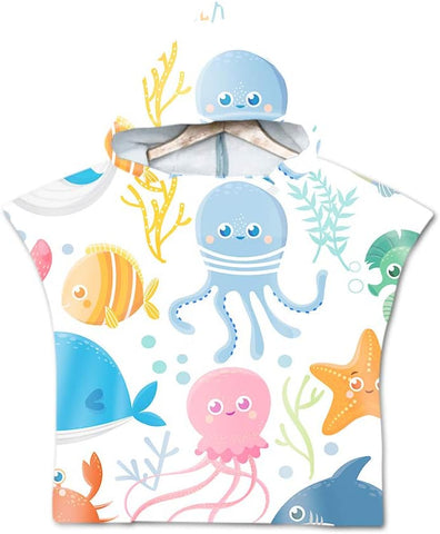 Treer Baby Towel Poncho, 0-6 Years, condition new, scruffy packaging (Ref TT350)