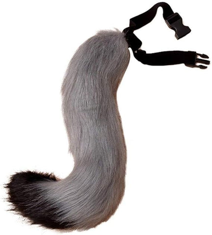 Foxtail Animal Tail Faux Fur costume  refurbished  (ref tt139)