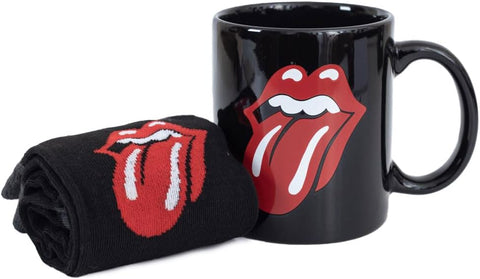 Rolling Stones Mug And Socks Set, New