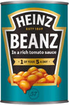 Heinz Baked Beans in a ich tomato sauce 415g - best before 11/25- dented tins