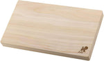 MIYABI Cutting board, Hinoki, Large,Brown,40 x 25 cm- Used very good , one side has a stain and some minor scratches