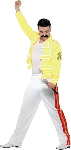 Smiffys Queen Freddie Mercury Costume, size M, new, open packaging