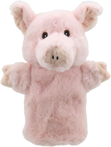 The Puppet Company Pig - Eco Animal Puppet Buddies, New but no original packaging