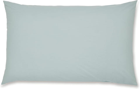 Catherine Lansfield Percale Standard Pillowcase Pair Duck Egg Blue, condition used- very good