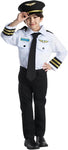 Dress Up America Pilot Role-Play Costume (TROUSER NOT INCLUDED) New but no original packaging, small dirt marks on shirt