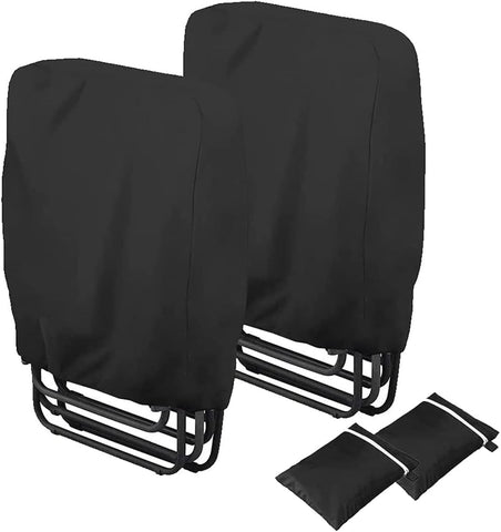 panthem Folding Reclining Chair Cover Waterproof, 2 Pack, condition new, open bag