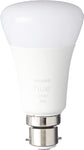 Philips Hue White Smart Bulb Twin Pack LED [B22 Bayonet Cap] - 806 Lumens (60W Equivalent). Works with Alexa, Google Assistant and Apple Homekit , new , open box