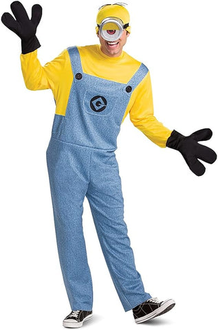 Disguise Deluxe Minion Costume for Adults size L,  refurbished  (ref tt130)